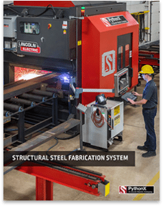 strucural steel fabrication equipment