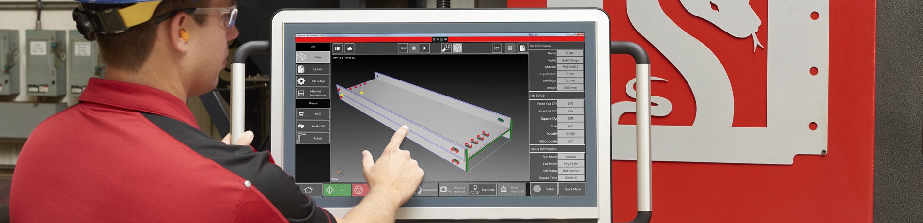 CNC fabrication of structural steel